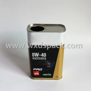 1L F Stype Metal Can Oblong Tins