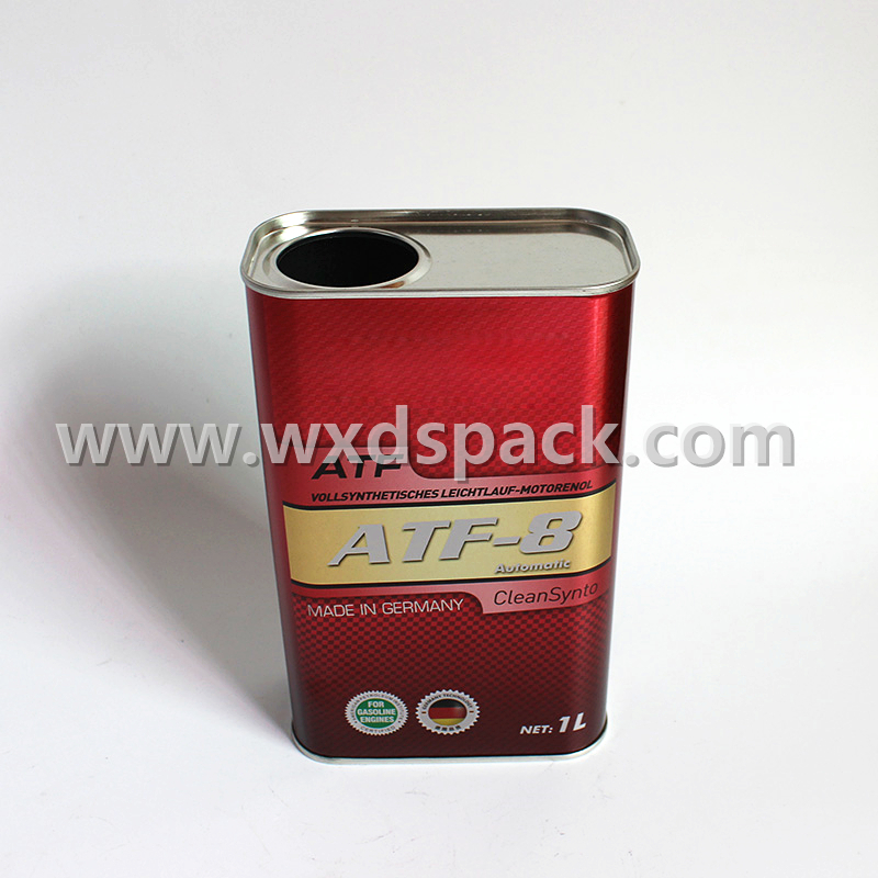 Customized Printing Atf Tin Motor Oil Cans - Desheng