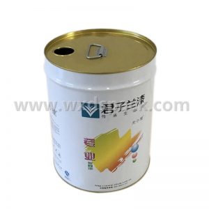 18.5L Round Closed Top Paint Tin Pails